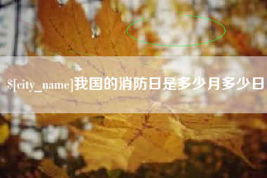 简阳我国的消防日是多少月多少日