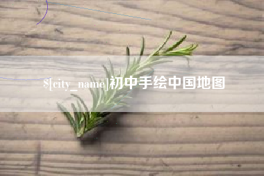 简阳初中手绘中国地图