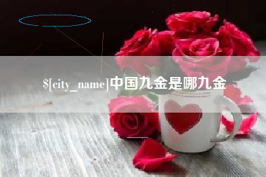 简阳中国九金是哪九金
