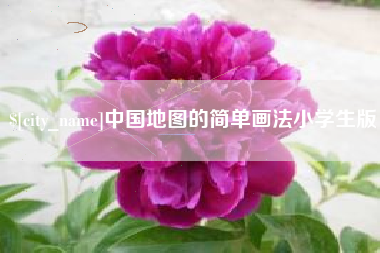 简阳中国地图的简单画法小学生版
