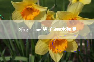 简阳男子5000米标准