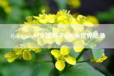 简阳全国男子5000米世界纪录