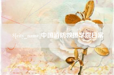 简阳中国消防救援学院日常