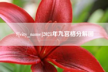 简阳2021年九宫格分解图