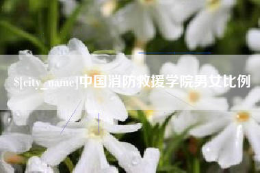 简阳中国消防救援学院男女比例