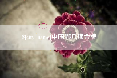 简阳中国哪几项金牌