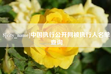 简阳中国执行公开网被执行人名单查询