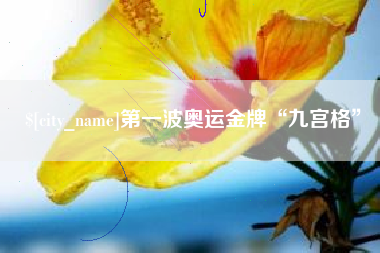 简阳第一波奥运金牌“九宫格”