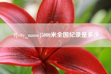 简阳5000米全国纪录是多少