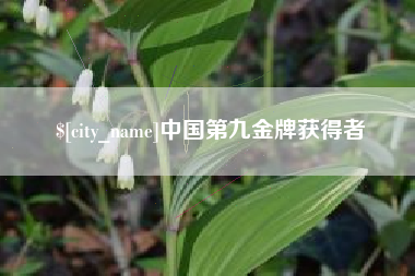 简阳中国第九金牌获得者
