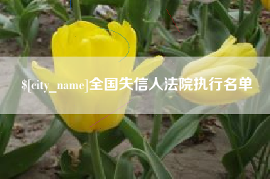 简阳全国失信人法院执行名单
