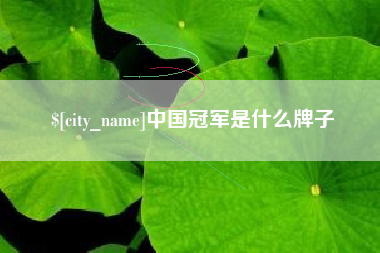 简阳中国冠军是什么牌子
