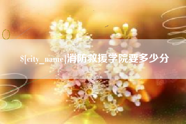 简阳消防救援学院要多少分